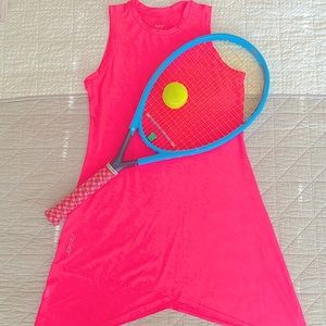 JoFit pink tennis pickleball golf dress